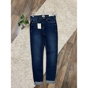 Nordstrom River Island Size 8 Amelie Mid Rise Skinny Jeans NWT